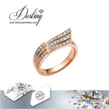 Destiny Jewellery Crystal From Swarovski Ring Flying Ring